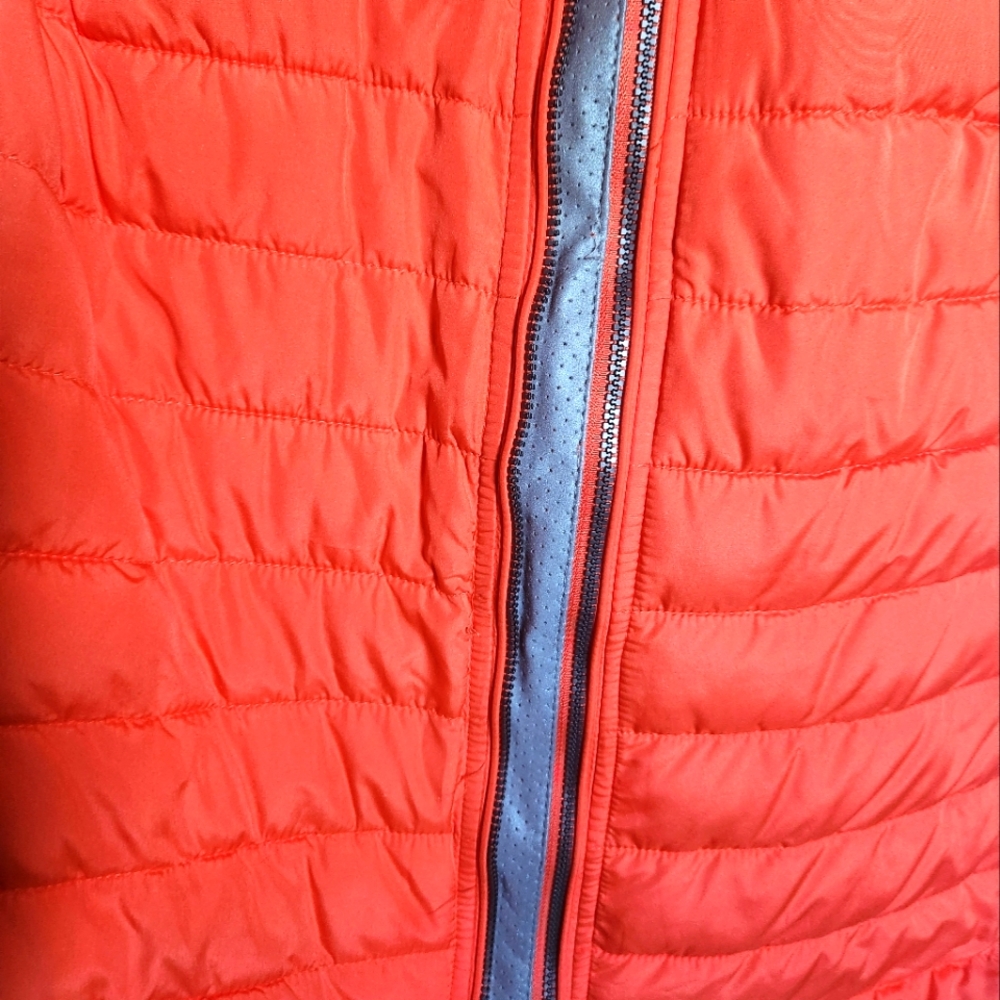 Tangerine Women's Orange Puffer Vest- Womens Size Large - Picture 5 of 10